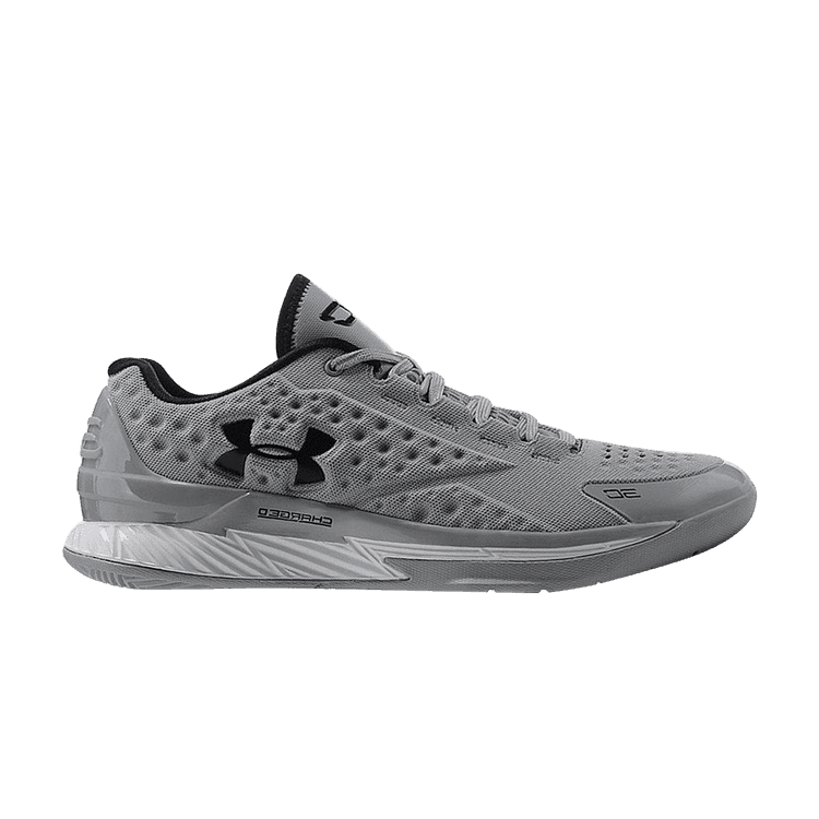Under Armour Curry 1 Low 'Graphite' Graphite/Metallic Silver-Black