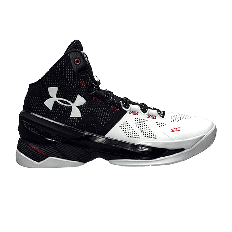 Under Armour Curry 2 'Suit & Tie' White/Black/Metallic Silver