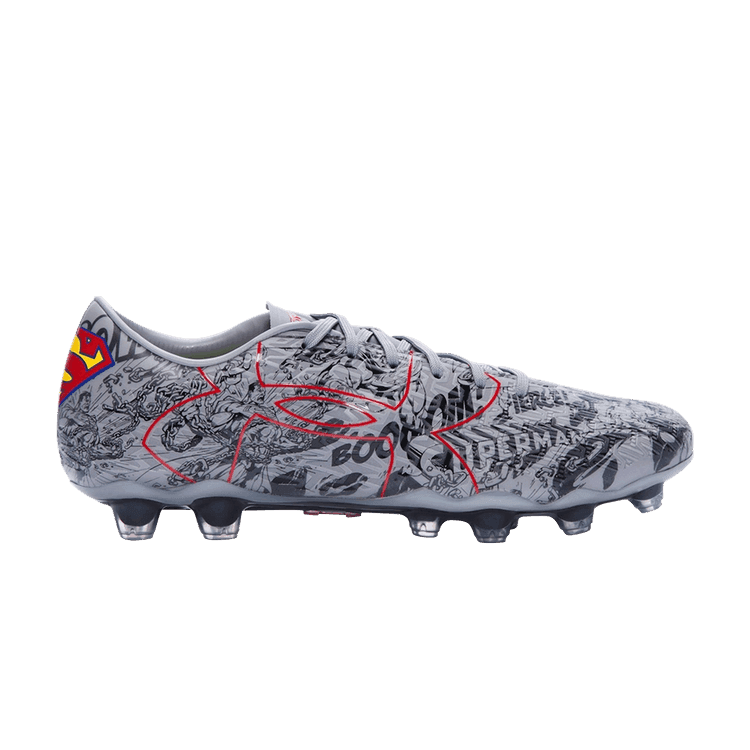Under Armour ClutchFit Force 2.0 AE FG 'Superman' Soccer Cleat Steel/Black