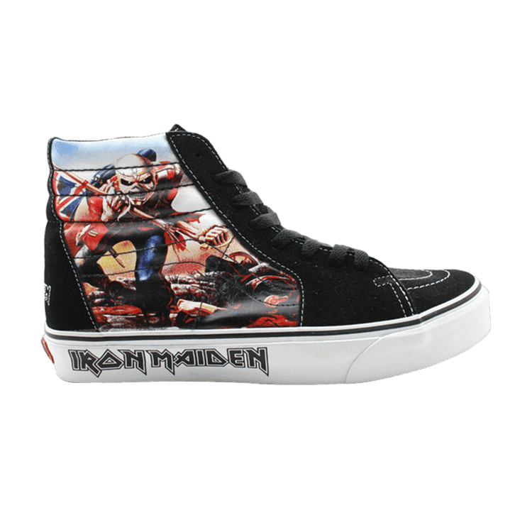 Iron Maiden x Vans SK8-Hi LX 'The Trooper' Black/Red