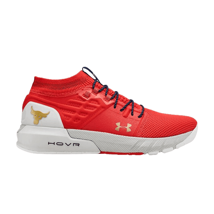 Under Armour Project Rock 2 'Blood Orange' Blood Orange/Halo Grey