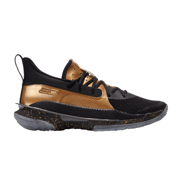 Under Armour Curry 7 'NBA Final' Black/Metallic Gold