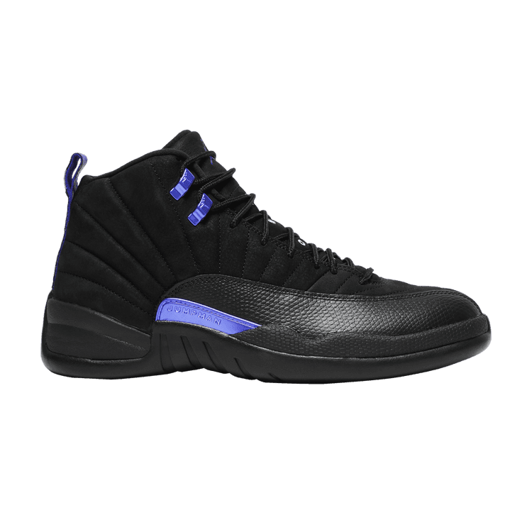 Air Jordan 12 Retro 'Dark Concord' Black/Black/Dark Concord