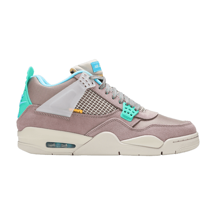 Union LA x Air Jordan 4 Retro 'Taupe Haze' Taupe Haze/Blue Fury/Khaki/Roma Green