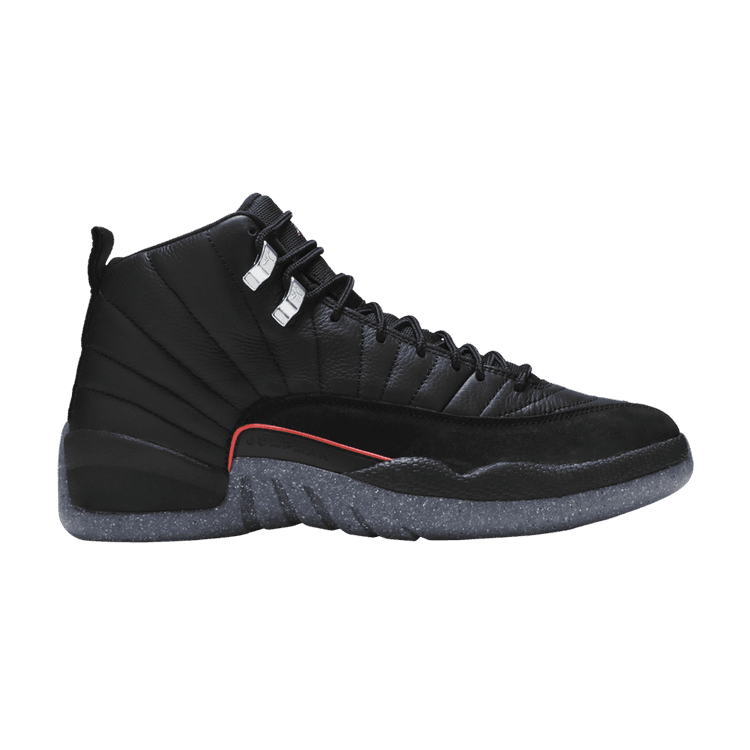 Air Jordan 12 Utility 'Grind' Black/Black/Bright Crimson/White