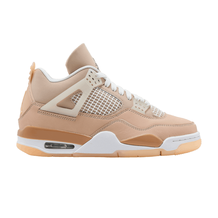 Wmns Air Jordan 4 Retro 'Shimmer' Shimmer/Bronze Eclipse/Orange Quartz/Metallic Silver