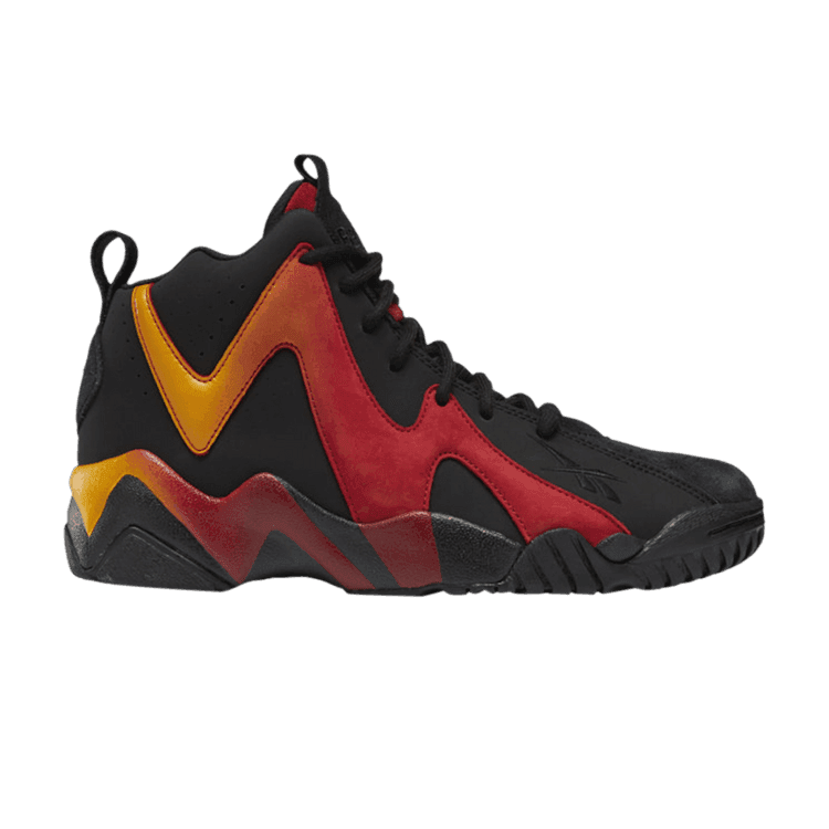 Reebok Kamikaze 2 'Lava' Black/Flash Red/Semi Solar Gold