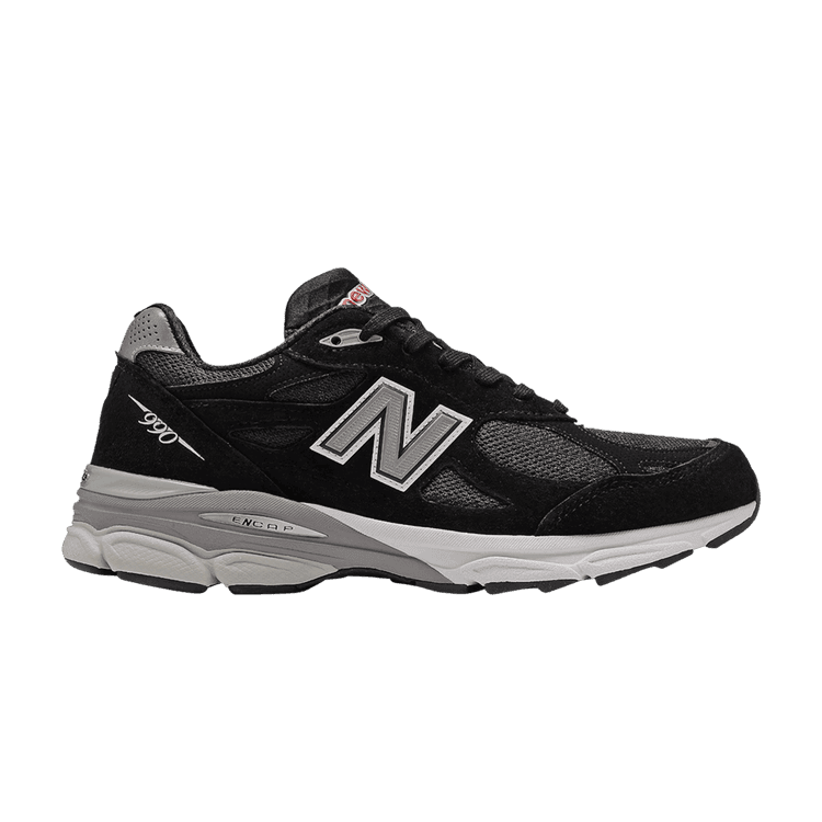 New Balance 990v3 Made In USA 'Black' Black/Grey/White