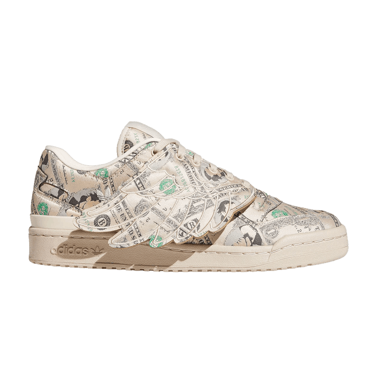 Jeremy Scott x adidas Forum Wings 1.0 Low 'Money' Bliss/Green Night/Bliss