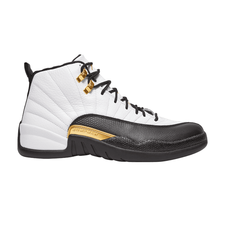 Air Jordan 12 Retro 'Royalty' White/Black/Metallic Gold