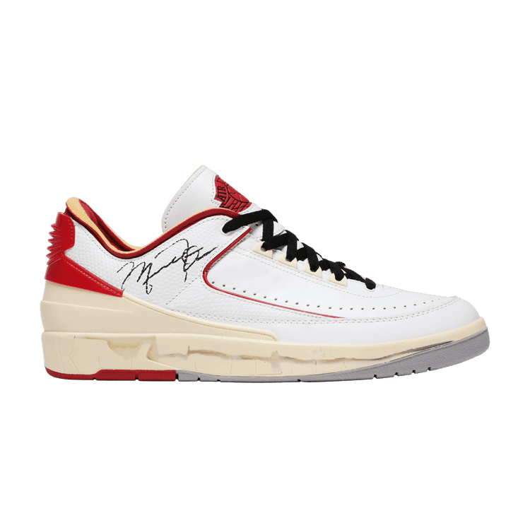 Off-White x Air Jordan 2 Retro Low SP 'White Varsity Red' White/Varsity Red/Black