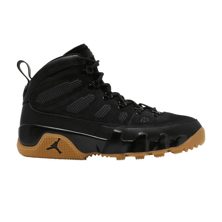 Air Jordan 9 Retro Boot NRG 'Black Gum' Black/Gum Light Brown