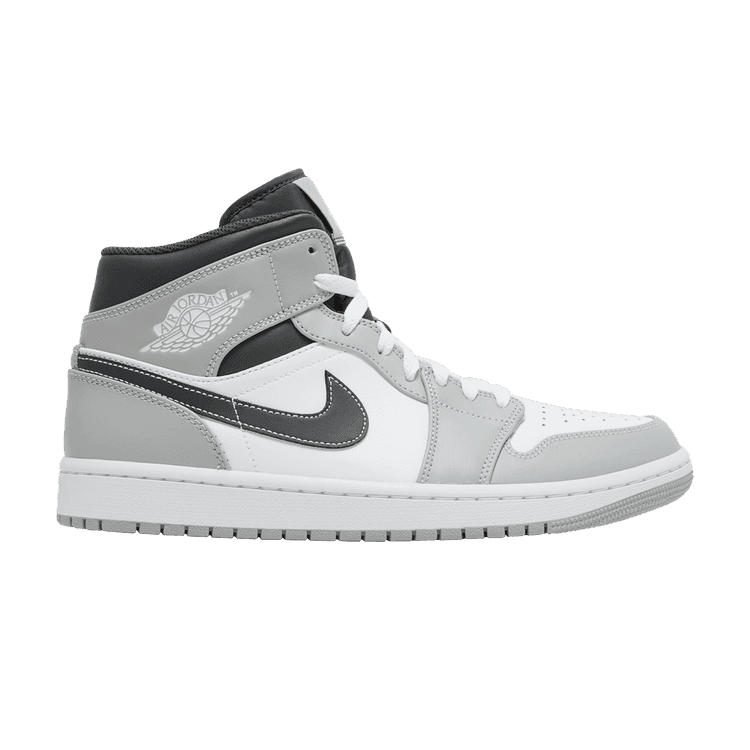 Air Jordan 1 Mid 'Light Smoke Grey' Light Smoke Grey/Anthracite/White
