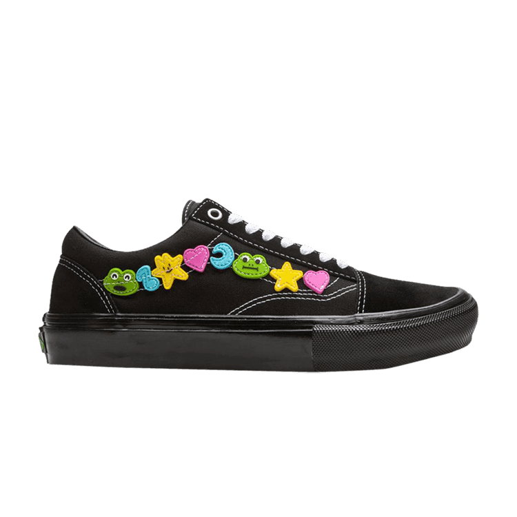 Frog Skateboards x Vans Skate Old Skool 'Black' Black/Multi-Color