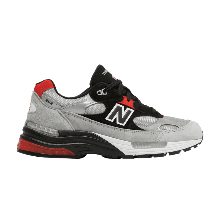 DTLR x New Balance 992 Made in USA 'Discover & Celebrate' Grey/Black/Red