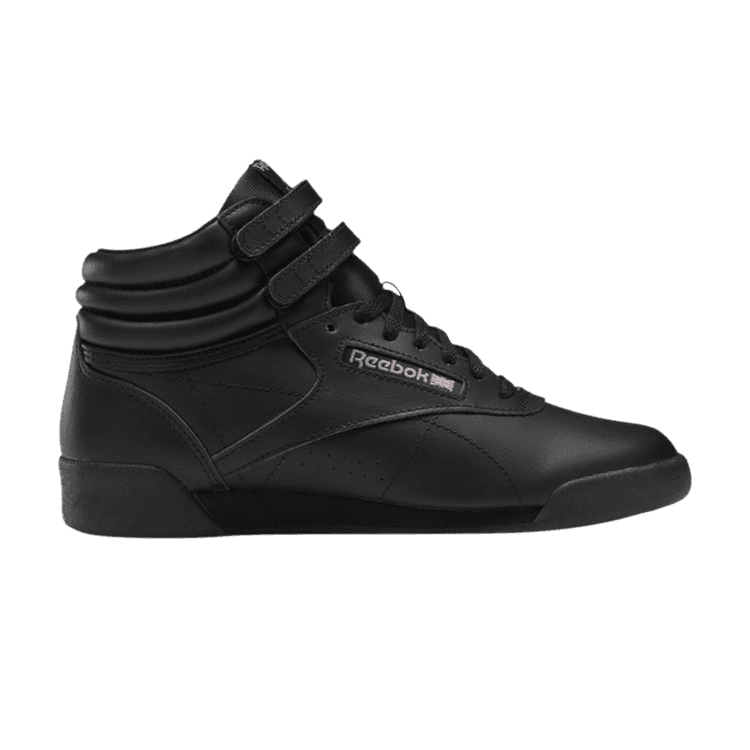 Reebok Freestyle High J 'Core Black' Core Black/Core Black/Pure Grey 5