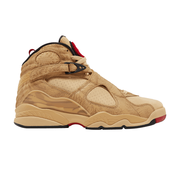 Rui Hachimura x Air Jordan 8 Retro SE 'Black Samurai' Twine/Gym Red/Black/Sesame