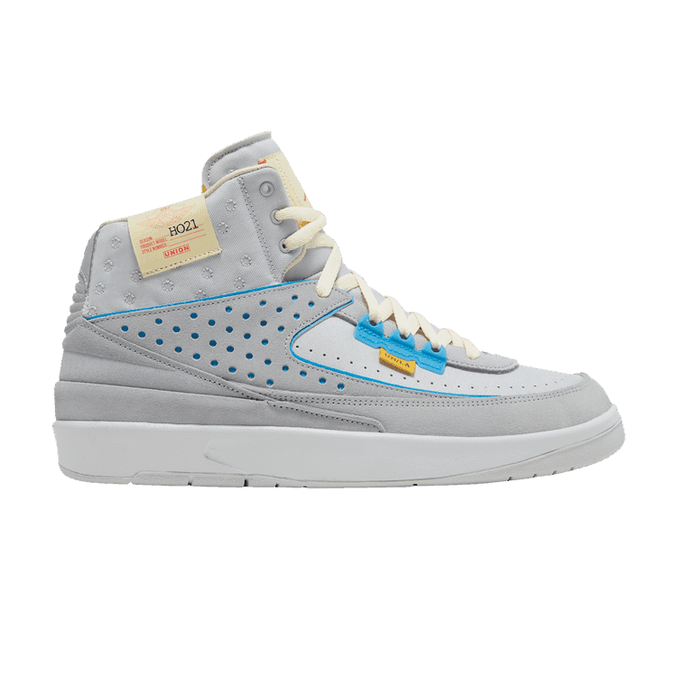 Union LA x Air Jordan 2 Retro SP 'Grey Fog' Grey Fog/Siren Red/Light Smoke Grey