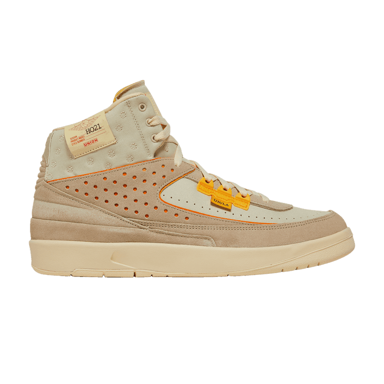 Union LA x Air Jordan 2 Retro SP 'Rattan' Rattan/Siren Red/Beach/Orange Peel