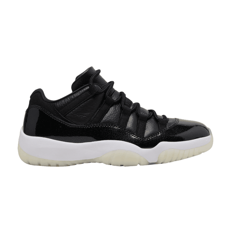 Air Jordan 11 Retro Low '72-10' Black/Gym Red/White/Sail