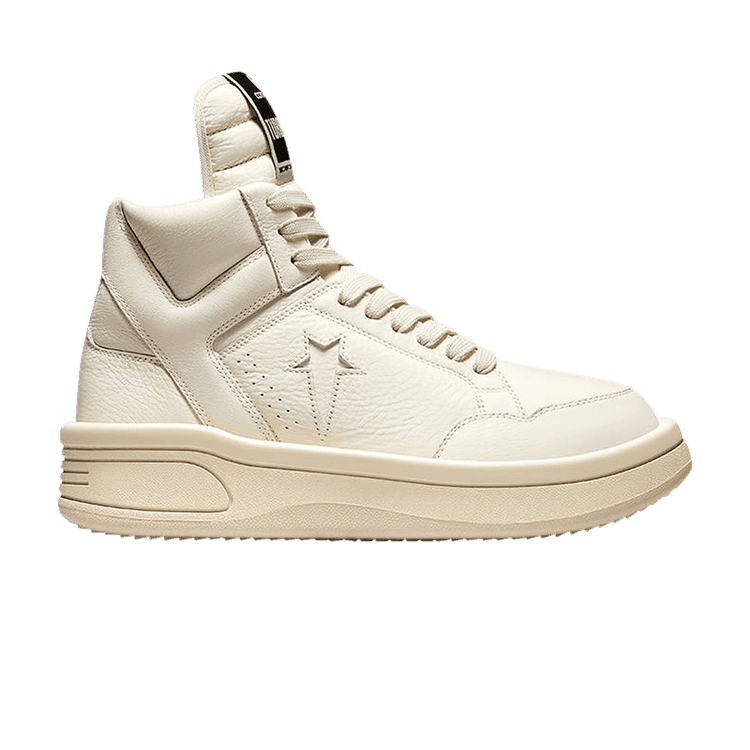 Rick Owens x Converse DRKSHDW TURBOWPN Mid 'Egret' Egret/Egret/Cloud Cream