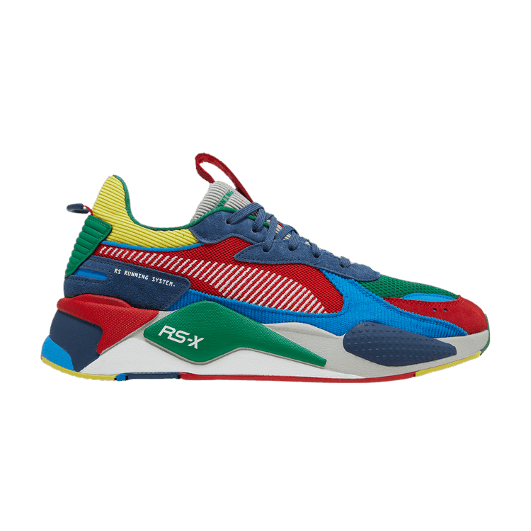 Puma RS-X 'Market - Multi' Green/High Risk Red/Dark Denim
