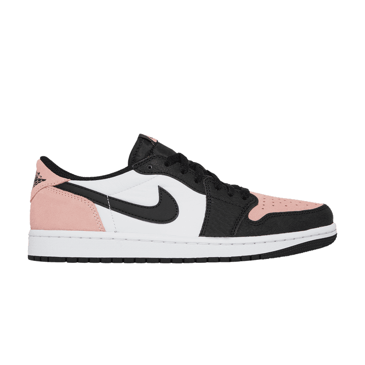 Air Jordan 1 Retro Low OG 'Bleached Coral' Black/Bleached Coral/White/Grey Fog