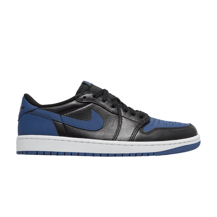 Air Jordan 1 Retro Low OG 'Mystic Navy' Black/Mystic Navy/White