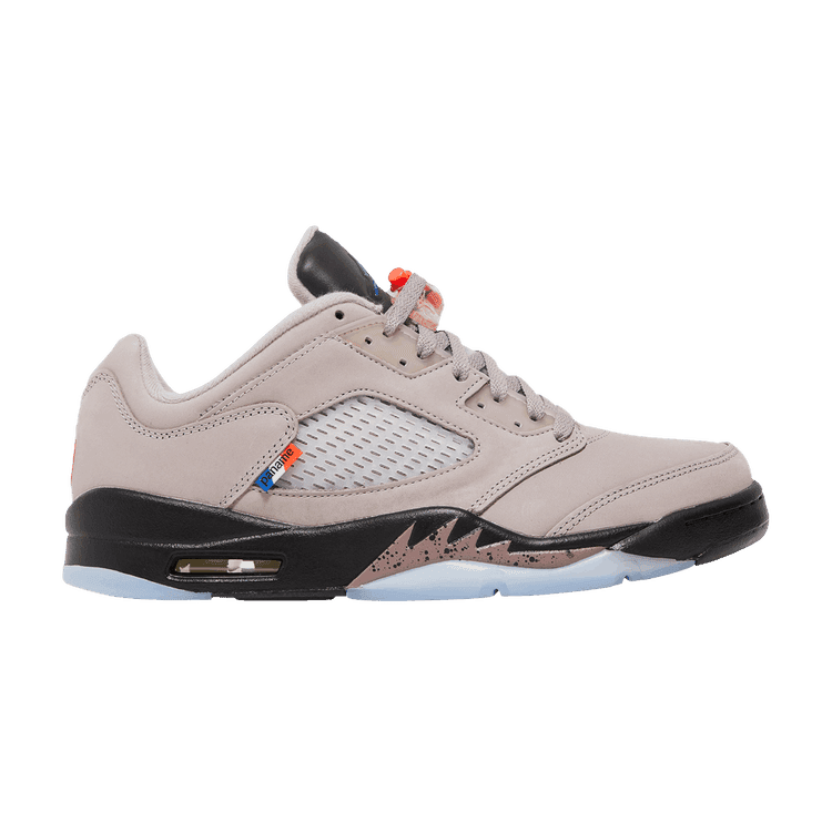 Paris Saint-Germain x Air Jordan 5 Retro Low 'Paname' Pumice/Game Royal/Black/Plum/Eclipse/Bright Crimson
