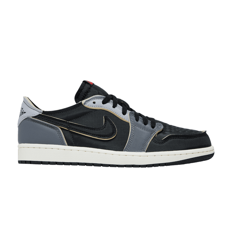 Air Jordan 1 Retro Low OG EX 'Dark Smoke Grey' Black/Dark Smoke Grey/Light Smoke Grey/Sail/Coconut Milk