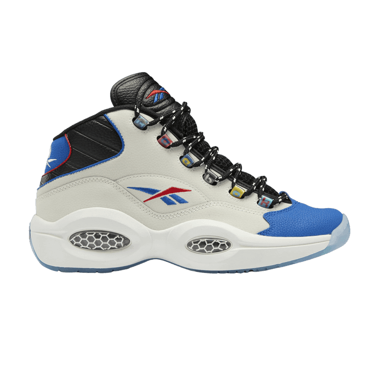 Reebok Question Mid 'Answer To No One' Chalk/Core Black/Vector Blue