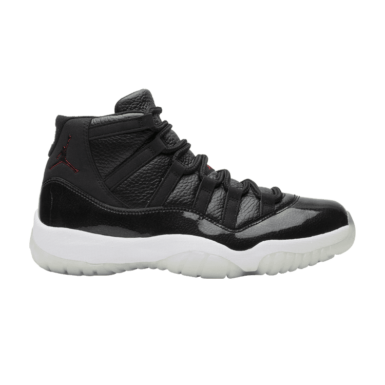 Air Jordan 11 Retro '72-10' Black/Black-Varsity Red
