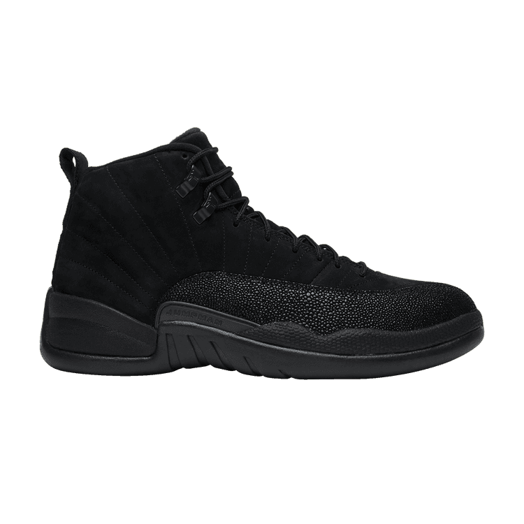 OVO x Air Jordan 12 Retro 'Black' Black/Black-Metallic Gold
