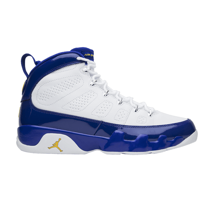 Air Jordan 9 Retro 'Kobe' White/Tour Yellow-Concord