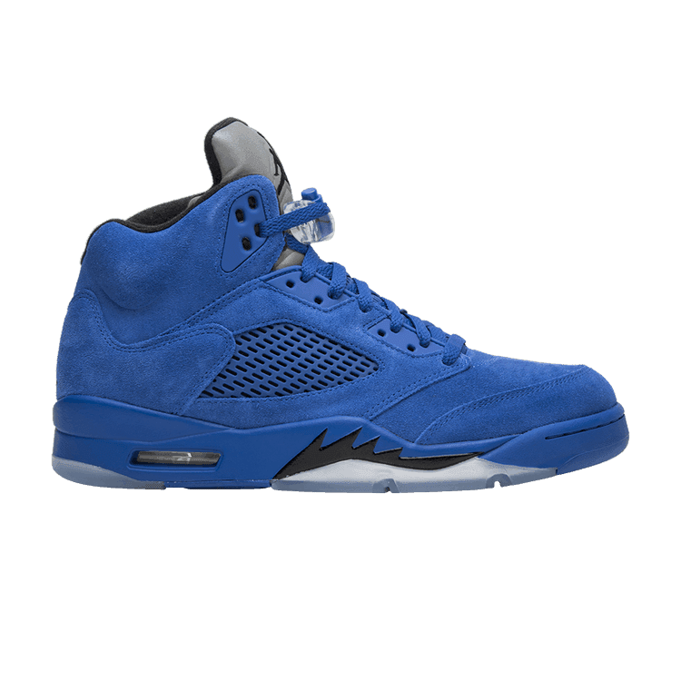 Air Jordan 5 Retro 'Blue Suede' Game Royal/Game Royal-Black