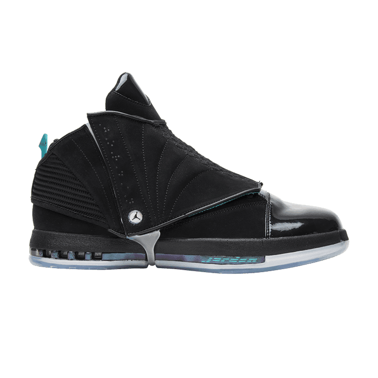 Air Jordan 16 Retro 'CEO' Black/Metallic Silver/Turbo Green
