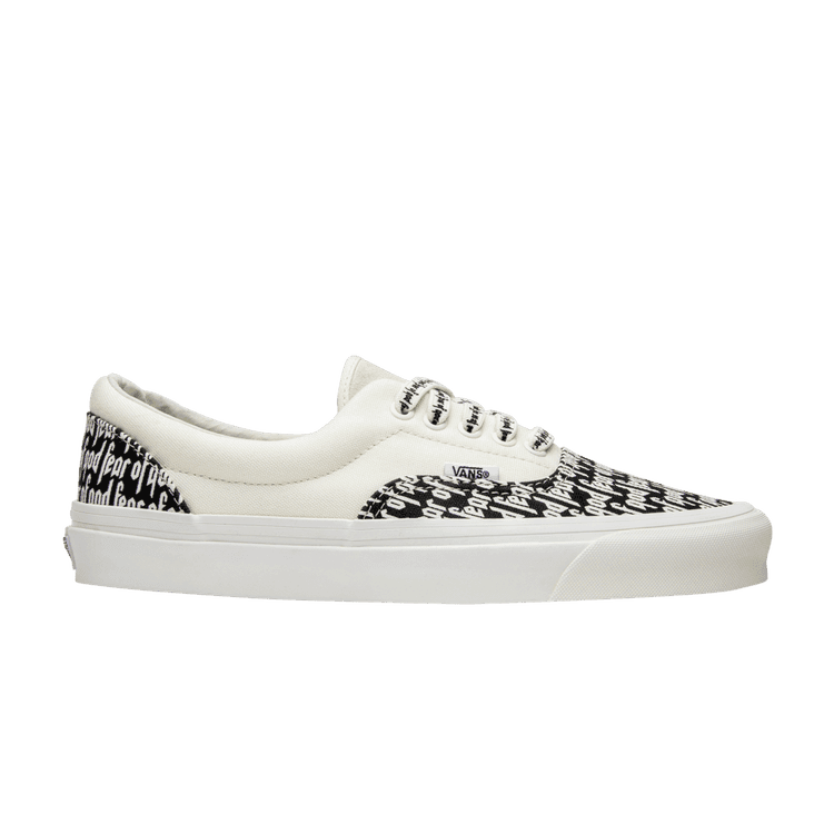 Fear of God x Vans Era 95 DX 'Collection 2 White' Marshmallow/Black/Print