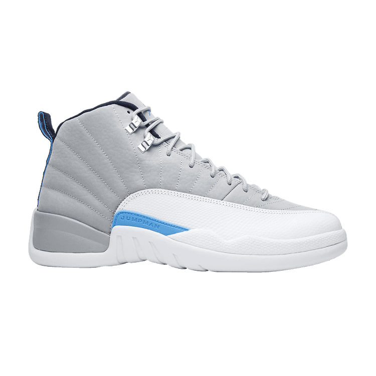 Air Jordan 12 Retro 'Grey University Blue' wlf grey/unvrsty bl-wht-mdnght