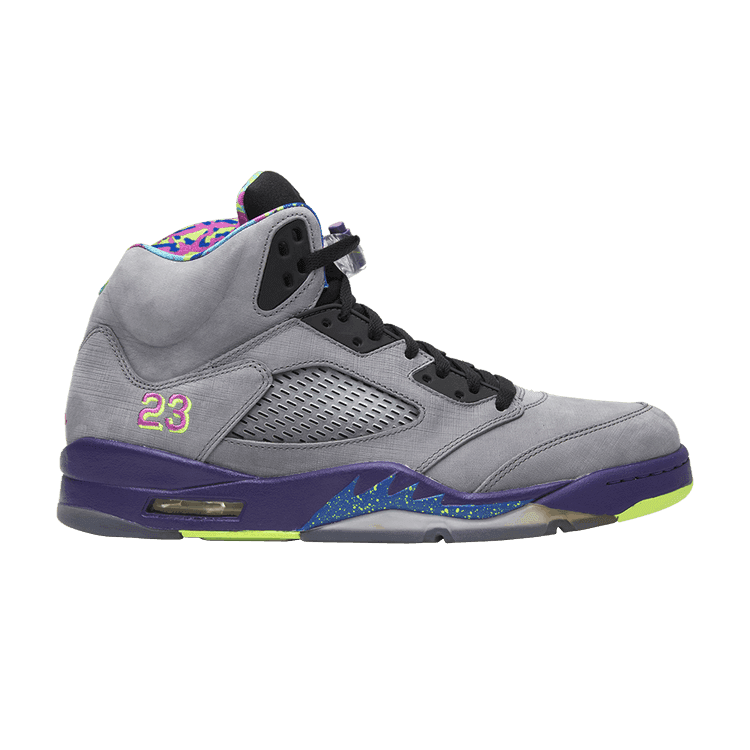 Air Jordan 5 Retro 'Bel Air' Cool Grey/Club Pink-Court Purple-Game Royal