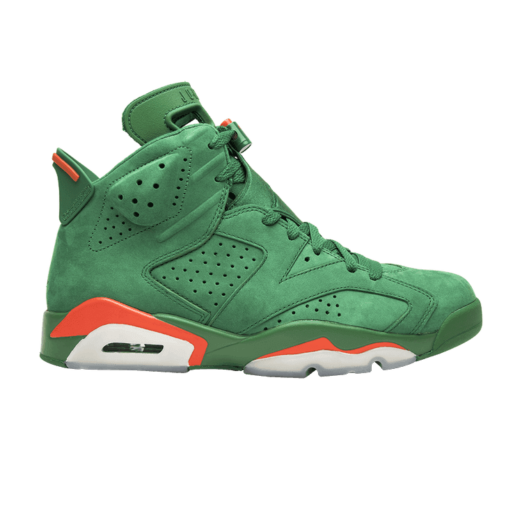 Air Jordan 6 Retro NRG 'Green Suede Gatorade' Pine Green/Orange Blaze-Pine Green
