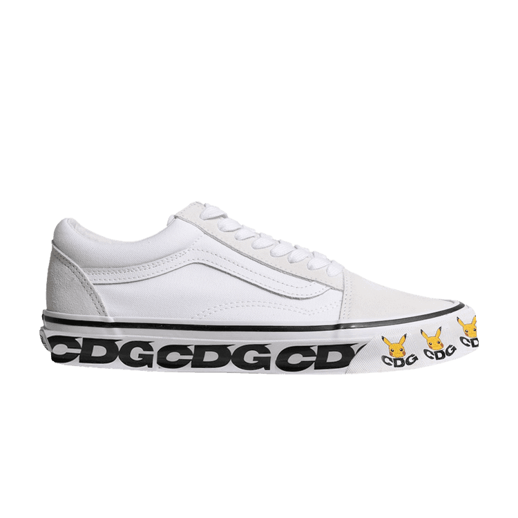 Comme des Garçons x Pokémon x Vans OG Old Skool LX 'Pikachu' White