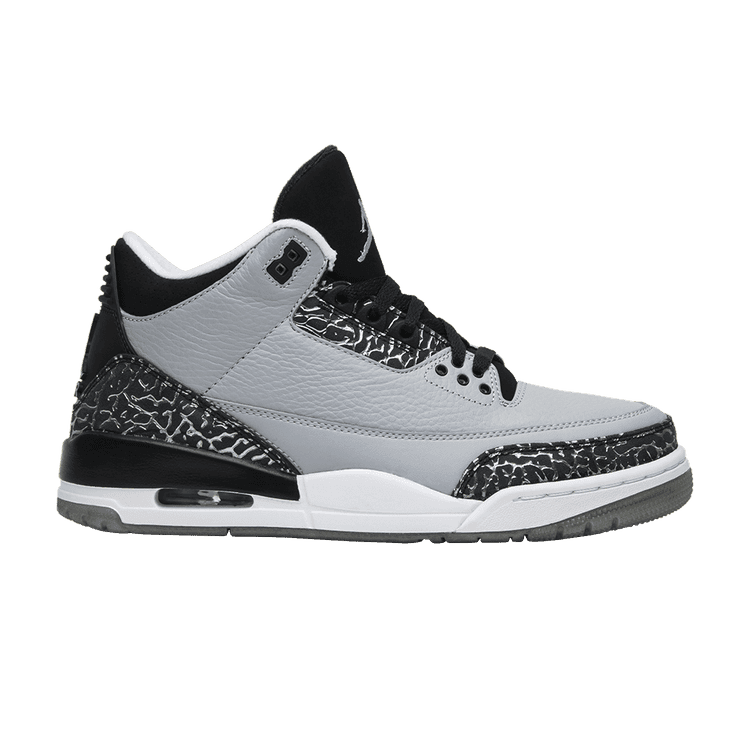 Air Jordan 3 Retro 'Wolf Grey' Wolf Grey/Metallic Silver/Black/White