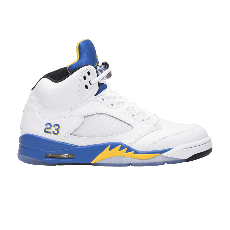 Air Jordan 5 Retro 'Laney' 2013 White/Varsity Maize/Varsity Royal/Black