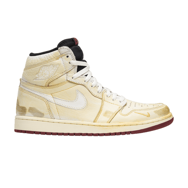 Nigel Sylvester x Air Jordan 1 Retro High OG 'Nigel Sylvester' Sail/White-Varsity Red-Reflect Silver
