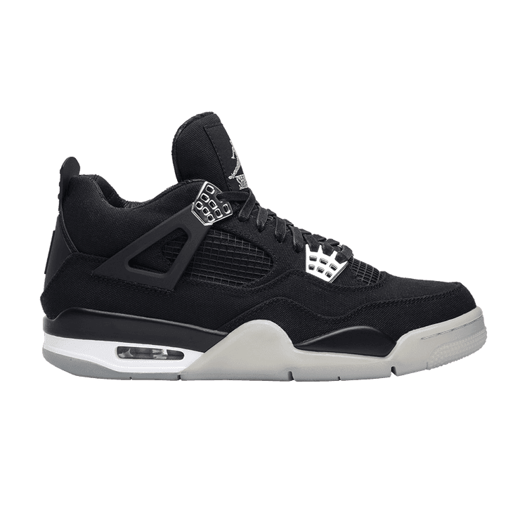 Eminem x Carhartt x Air Jordan 4 Retro 'Black Chrome' Black/White/Chrome