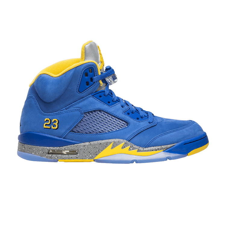 Air Jordan 5 Retro 'Laney' Varsity Royal/Light Charcoal-Varsity Maize