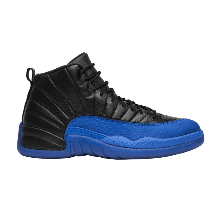Air Jordan 12 Retro 'Game Royal' Black/Game Royal/Metallic Silver