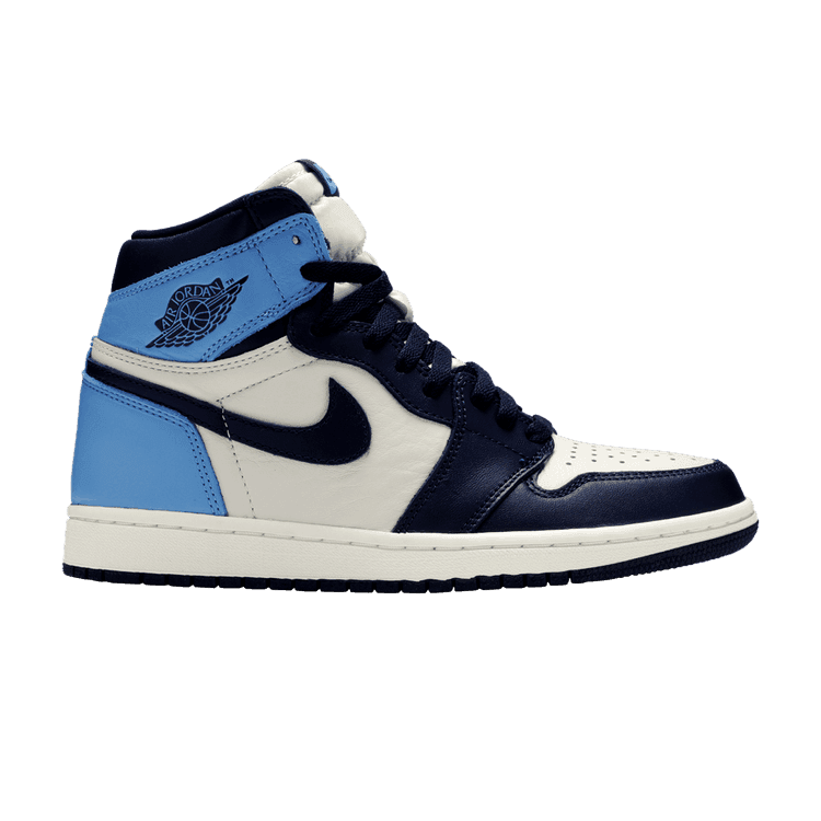 Air Jordan 1 Retro High OG 'Obsidian' Sail/Obsidian/University Blue