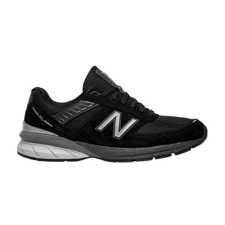 New Balance 990v5 Made In USA 'Black' Black/Silver