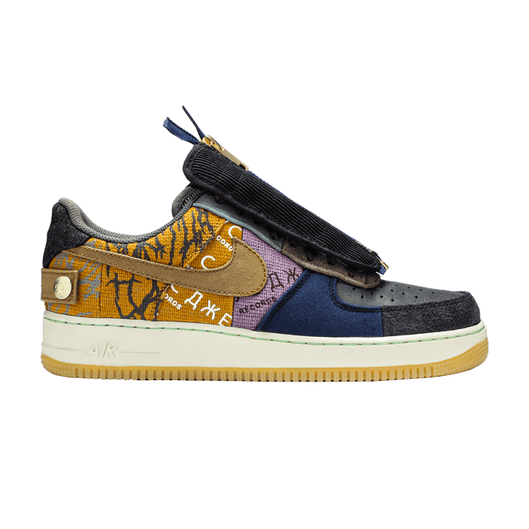 Travis Scott x Nike Air Force 1 Low 'Cactus Jack' Multi-Color/Muted Bronze/Fossil